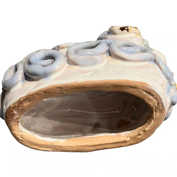 Studio Pottery Handmade Ram Figure Sculpture Capricorn Aries - Picture 4 of 11